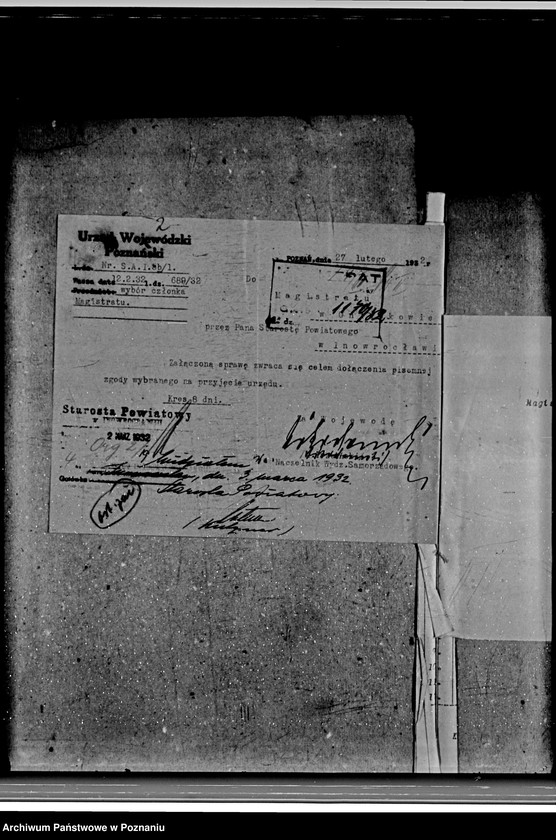 Obraz 6 z jednostki "Miasto Gniewkowo; członkowie magistratu"