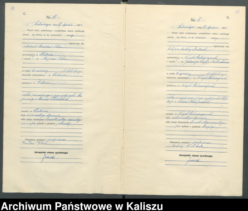 Obraz 10 z jednostki "[Księga zgonów]"