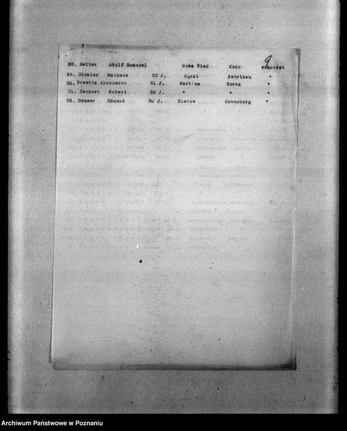 Obraz 13 z jednostki "Zweigstelle Litzmannstadt (Łódź) Alfabetinke Totenlisten"