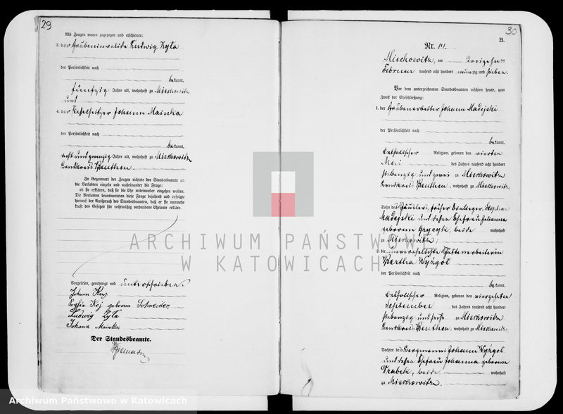 image.from.unit.number "Księga małżeństw za rok 1897 [nr 1 - 102]"