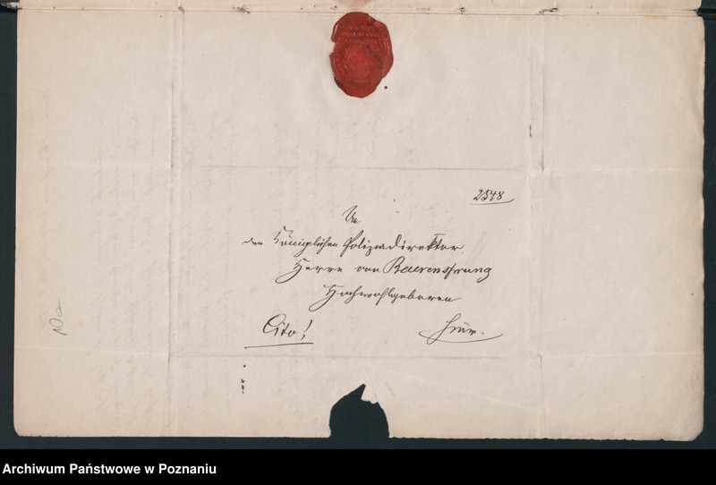 Obraz 15 z jednostki "A. gen. betr. Erlasse der höheren Behörden /Ministerium, Oberpräsident, Regierung…/ wider politische Umtriebe"