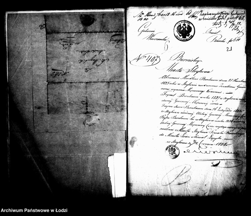 Obraz 20 z jednostki "Akta w przedmiocie przesiedleń"