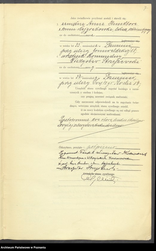 Obraz 9 z jednostki "Księga miejscowa małżeństw tom IV [Rejestr główny małżeństw]"