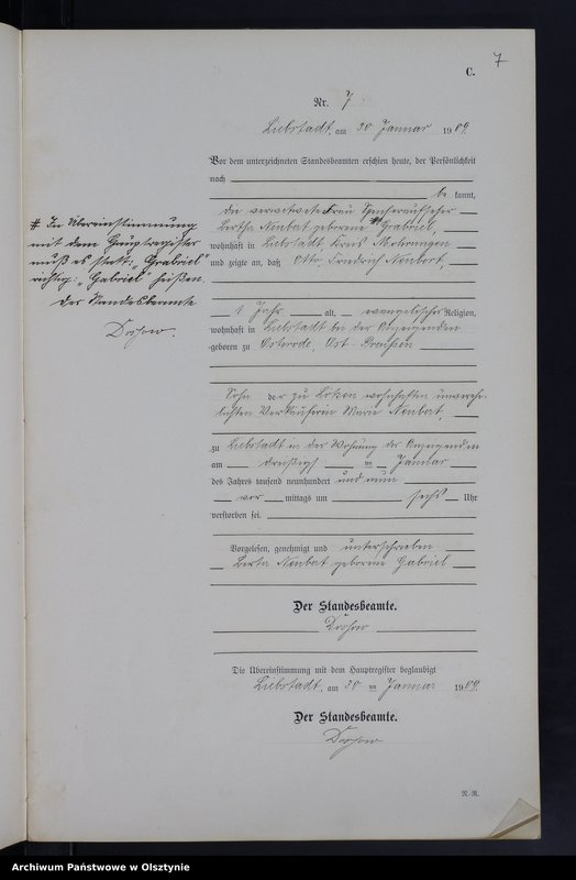 image.from.unit.number "Sterbe-Neben-Register Nr 1 - 51"