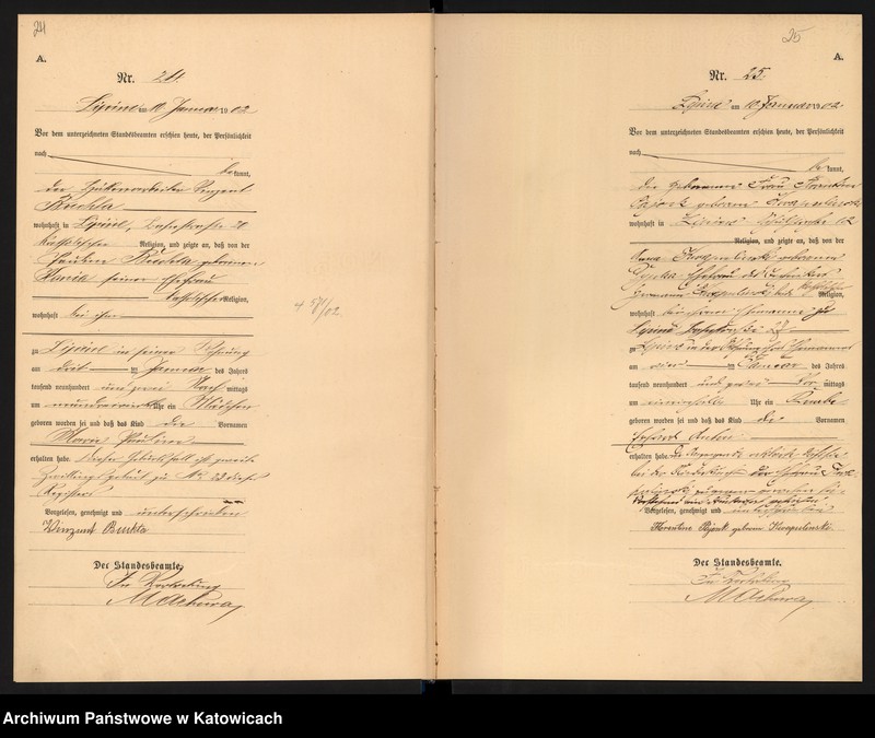 image.from.unit.number "Księga urodzeń T.1 nr 1-588"