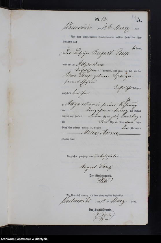 image.from.unit.number "Geburts-Neben-Register Nr 1 - 61"