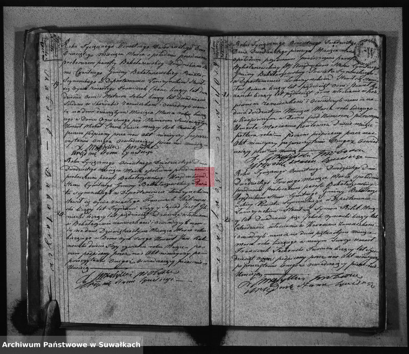 image.from.unit.number "Akta Zeszłych Stanu Cywilnego Gminy Bakałarzewskiey"