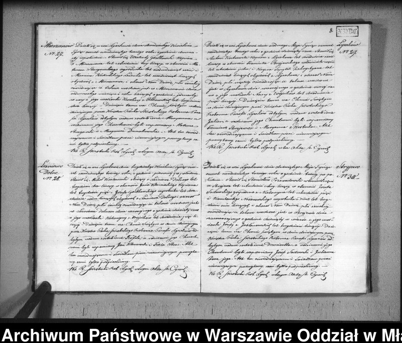 Obraz 11 z jednostki "Akta urodzin, małżeństw i zgonów"