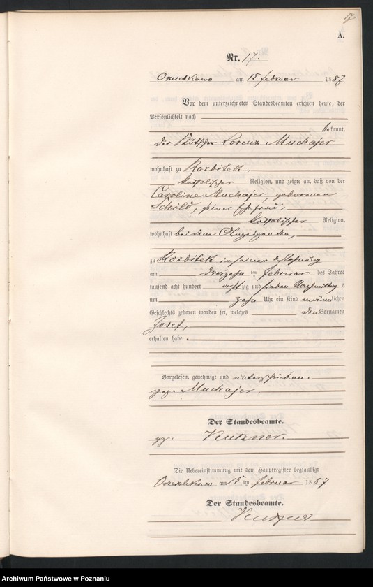 Obraz 20 z jednostki "Księga urodzeń"