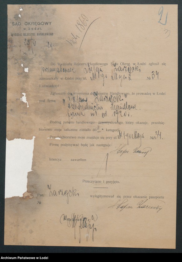 Obraz 5 z jednostki "Stefan Zarzecki- pośrednictwo handlowe"