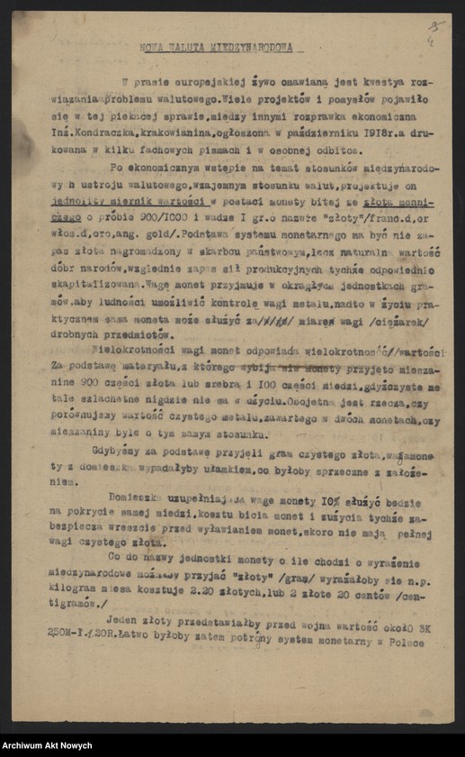 image.from.unit.number "Projekty usprawnienia gospodarki narodowej. Korespondencja. Protokół"