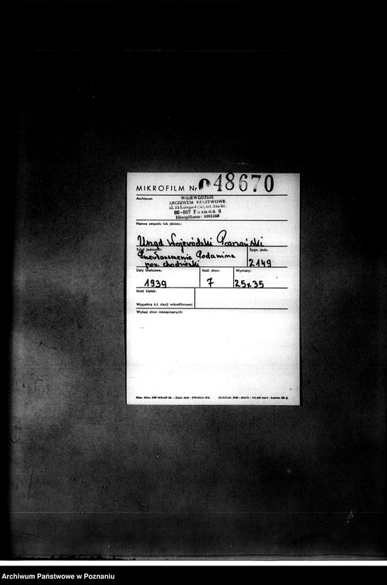 Obraz 2 z jednostki "Przewłaszczenie Podanina powiat chodzieski"