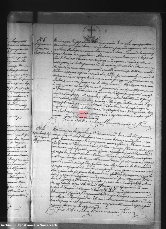 image.from.unit.number "Dublikat R.K. Parafji Jeleniewo 1888 r."