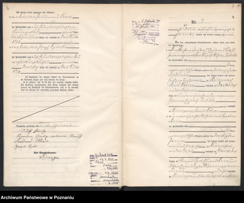 Obraz 6 z jednostki "Księga małżeństw"