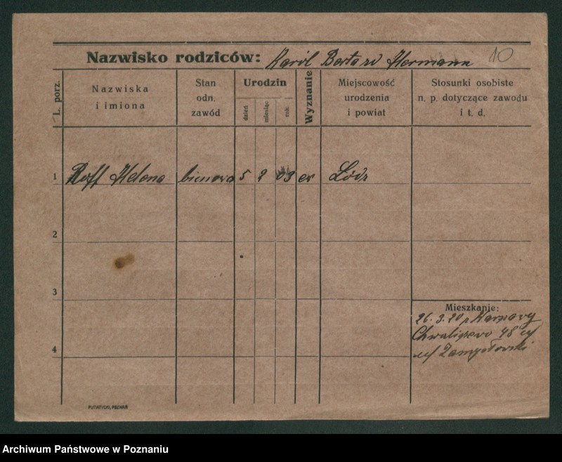 Obraz 12 z jednostki "Rodzinski - Rogaszewski"