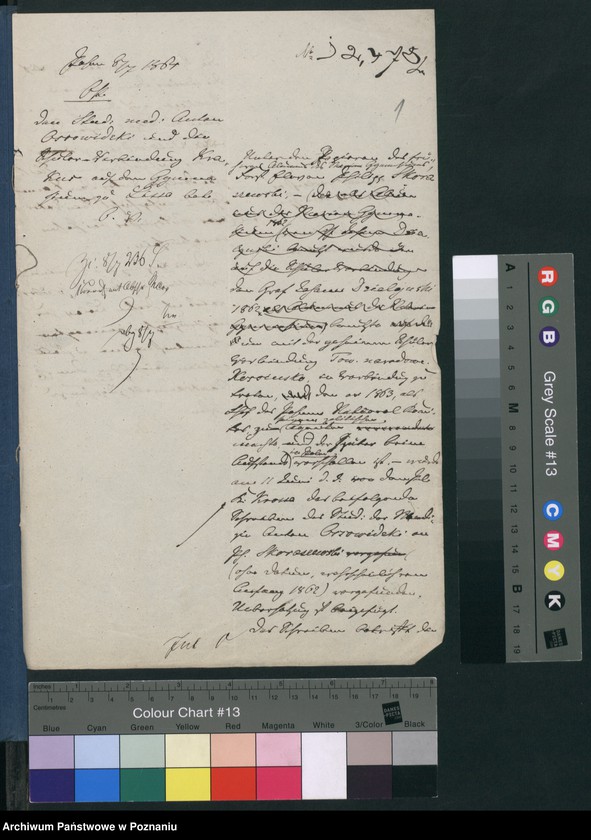 Obraz 4 z jednostki "A. betr. Anton Ossowidzki, Stud. med. und die Schülerverbindung Krakus auf dem Gymnasium zu Lissa"