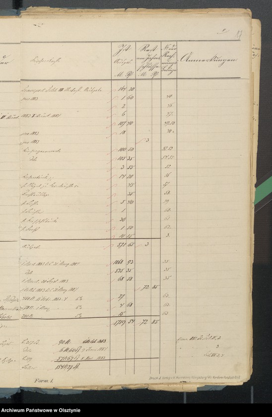 image.from.unit.number "Sourquittensche Kirchen Kassen Rechnung"