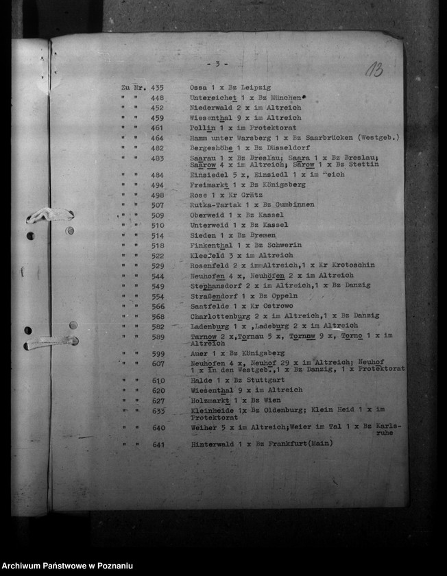 Obraz 17 z jednostki "Ortsnamenänderung - Kreis Warthbrücken (Koło)"