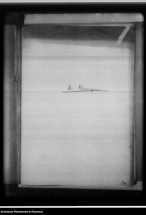 Obraz 5 z jednostki "[Zestawienie ksiąg kościelnych z powiatu kępińskiego]"