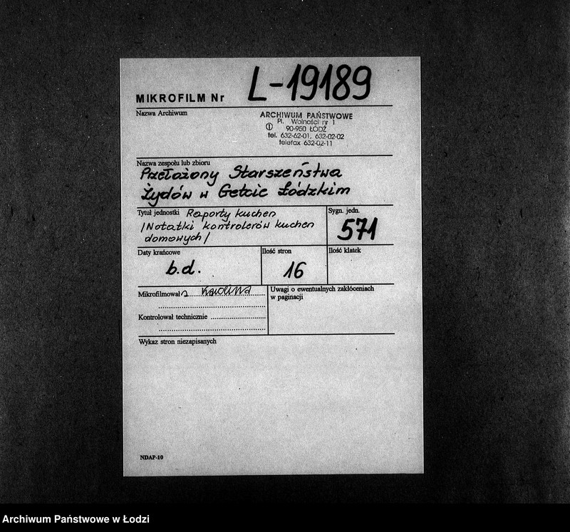 Obraz 2 z jednostki "Raporty [Notatki kontrolerów kuchen domowych]"