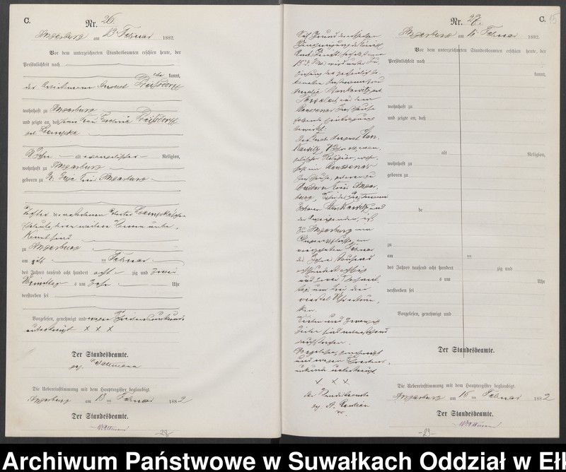 image.from.unit.number "Sterbe-Neben-Register des Preussischen Standes-Amtes Angerburg Kreis Angerburg"