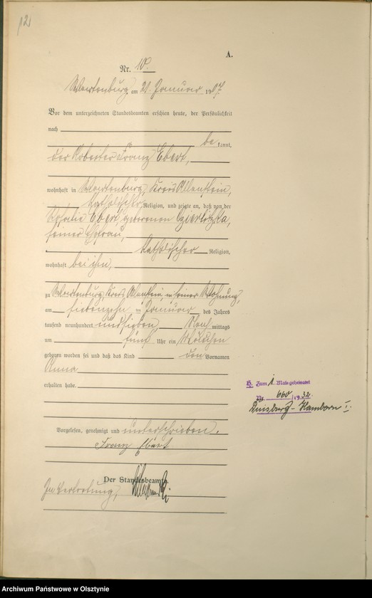 image.from.unit.number "Geburts-Haupt-Register Nr 1 - 159"