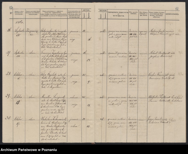 Obraz 9 z jednostki "Księga małżeństw"