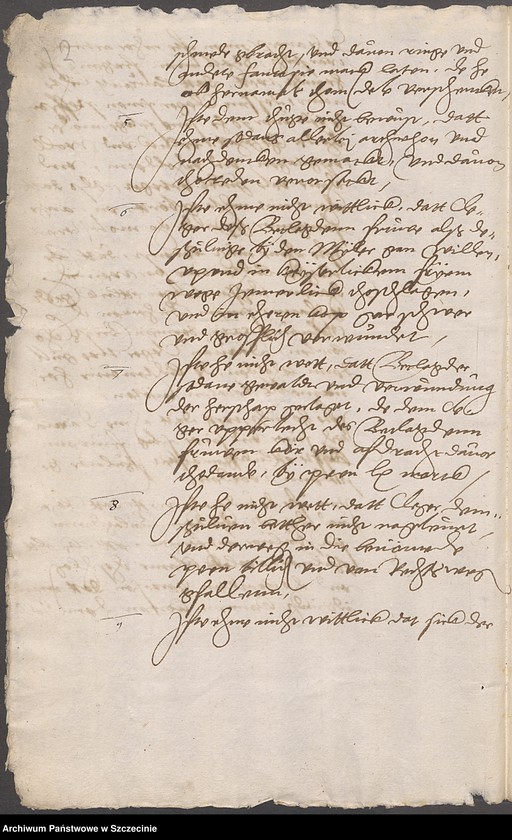 image.from.unit.number "Georg Rhede zu Schwanteshagen [Świętoszewo] contra Laffrenz Lichtenow daselbst wegen des Dorfes Kantreck [Łoźnica]."