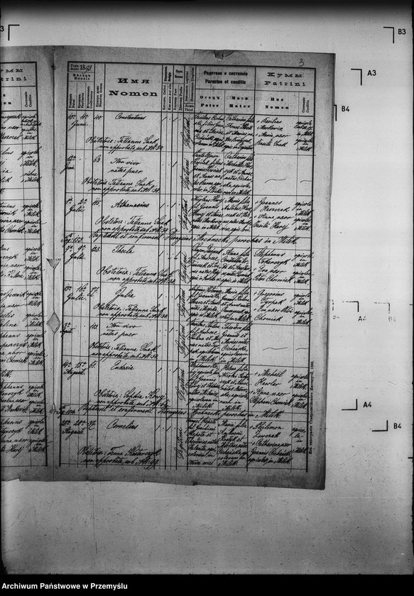 Obraz 7 z jednostki "[Kopie ksiąg metrykalnych parafii Milik z filią Andrzejówka (dekanat Muszyna)]"