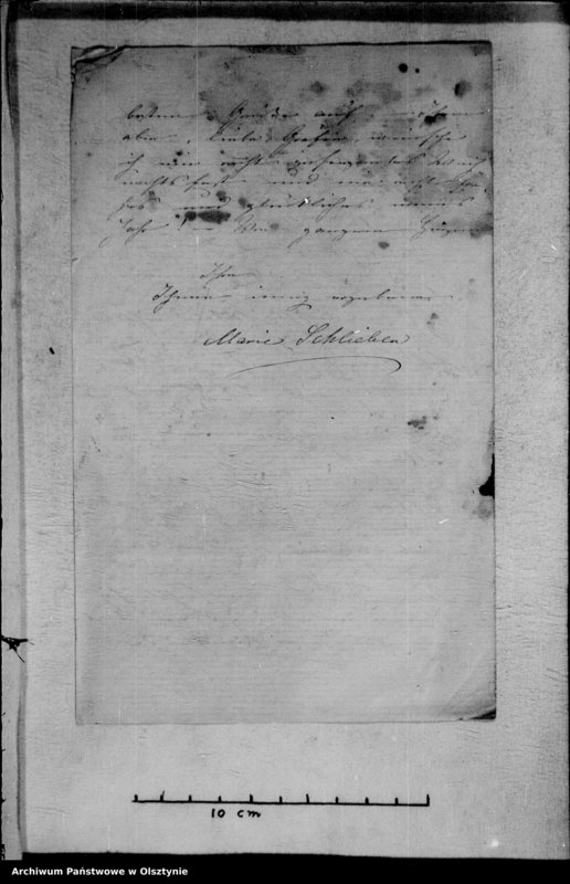 image.from.unit.number "/Marie Gfin v. Schlieben- Sanditten geb. v. Ploetz auf Goetzendorf an Anna Gfin Lehndorf geb. Hahn/"