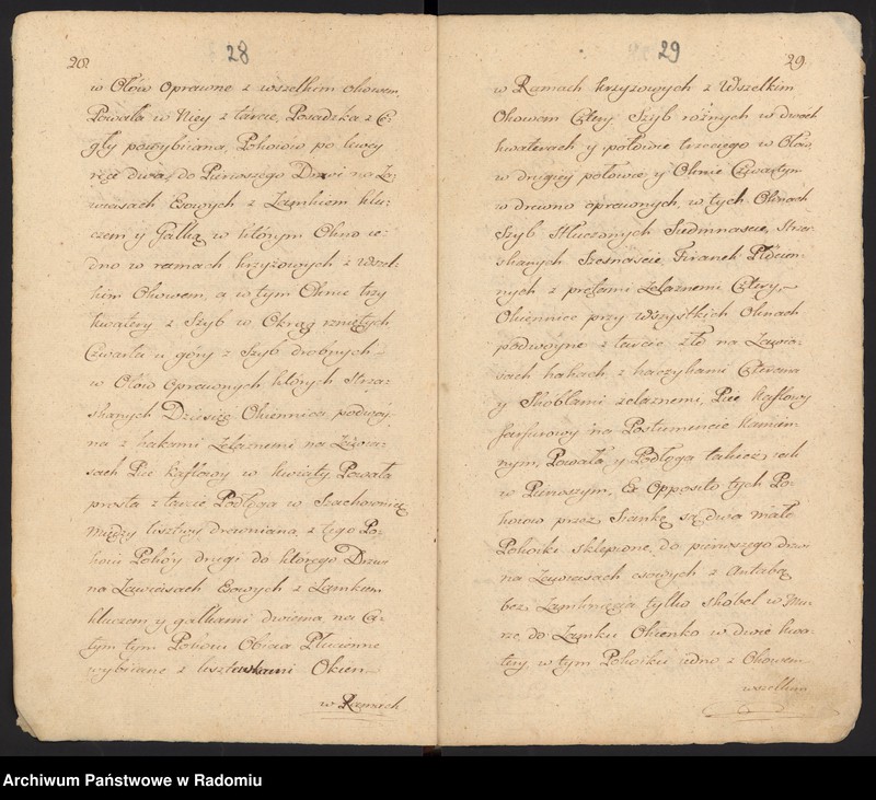image.from.unit.number "Lustracja klucza bodzeckiego 1789 roku [oraz] lustracja klucza cisowskiego"