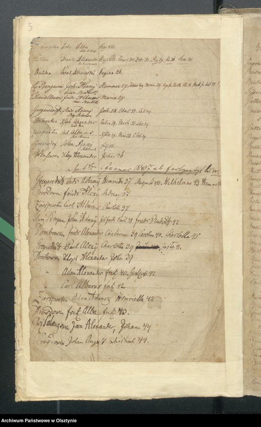 image.from.unit.number "Alphabetisches Taufregister"