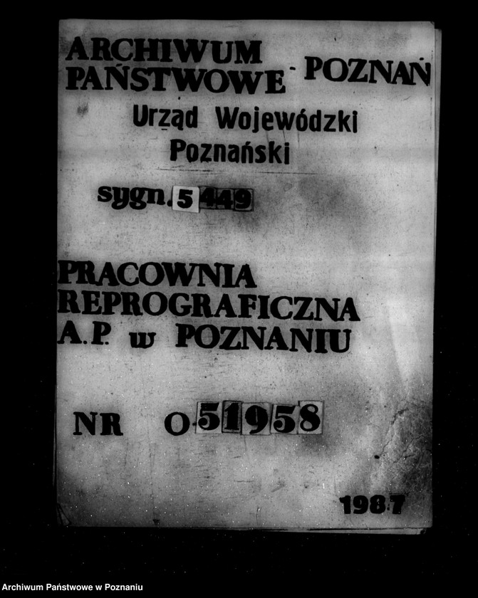 Obraz 1 z jednostki "Zatwierdzenie zakładu przemysłowego tartaku/ Zarząd Dóbr Ign. Mielżyńskiego w Chobienicach powiat wolsztyński"