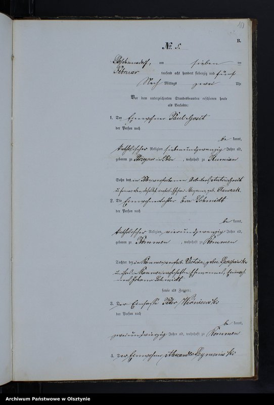 image.from.unit.number "Heiraths-Neben-Register Nr 1 - 17"