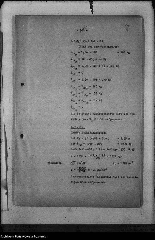 Obraz 12 z jednostki "Opis statyczny zamku w Poznaniu - II"