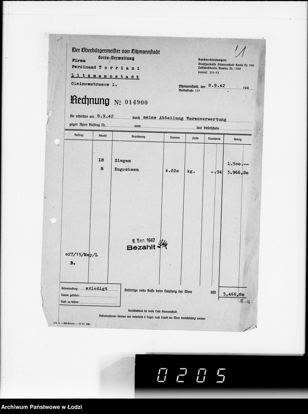 Obraz 5 z jednostki "Pferdeverkauf [oraz artykułów technicznych]"