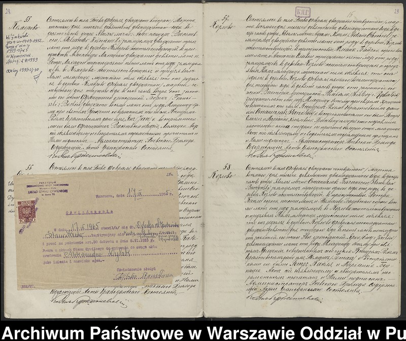 image.from.unit.number "Akta urodzeń, małżeństw i zgonów"