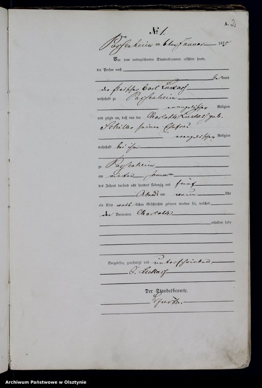 image.from.unit.number "Haupt-Geburts-Register Nr 1 - 91"