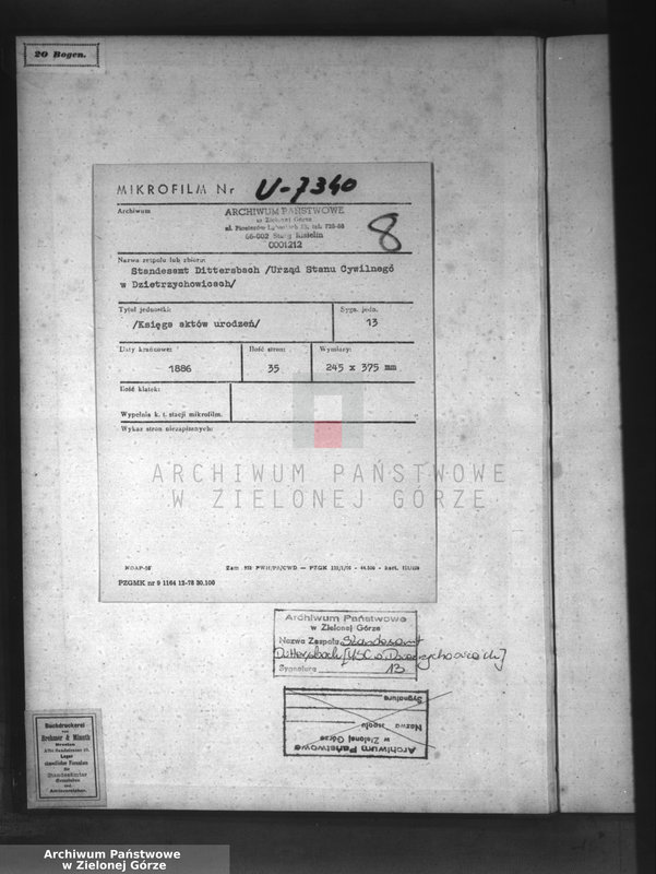 Obraz 3 z jednostki "[Księga aktów urodzeń]"