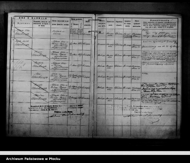 image.from.unit.number "[Księga zamknięta ludności stałej m. Płocka - ul. Więzienna nr 40]"