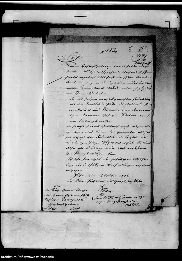 Obraz 9 z jednostki "Akta in Denuntiationssachen wider den Oekonomiekommissarius Wendt zu Wągrowiec."