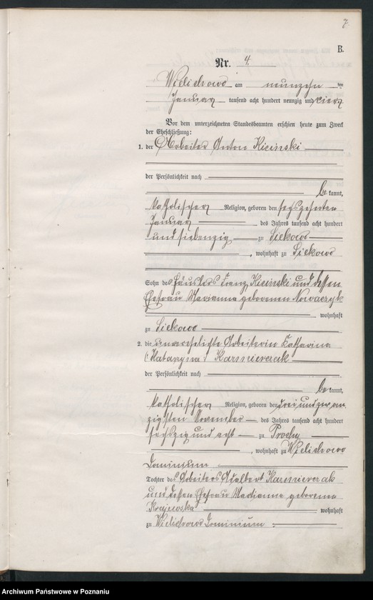 Obraz 10 z jednostki "Księga małżeństw"