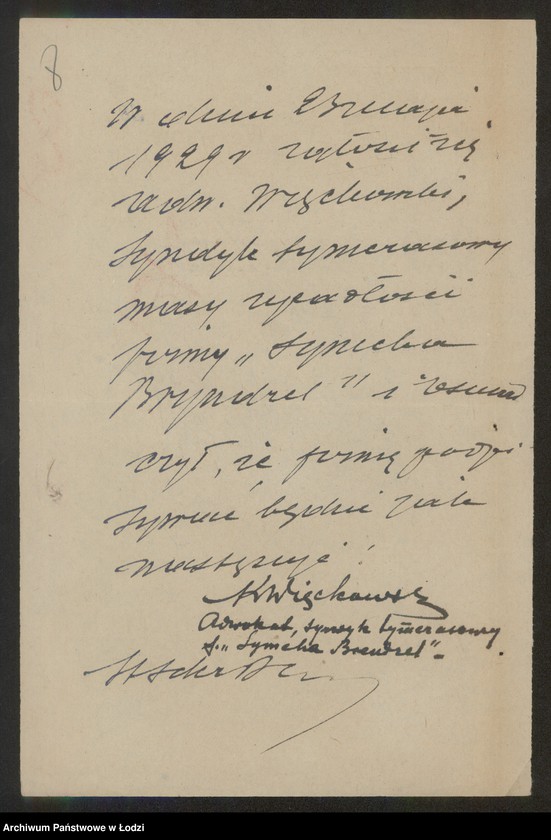 Obraz 10 z jednostki "Simcha Ber Brendzel- drobna sprzedaż konfekcji"