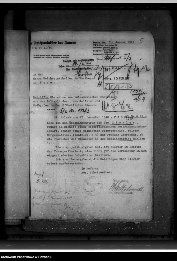 Obraz 9 z jednostki "Bewerbungen um Anstellung"