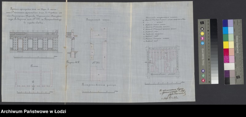 image.from.unit.number "O razrěšenìi na [peredelku] Gustavom˝ Lorenc˝ v˝ svoem˝ frontovom˝ domě No 781 iz˝ okna vhodnuû lavočnuû dver˝"