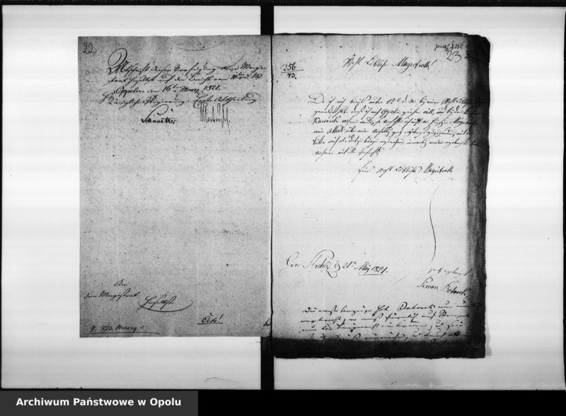 Obraz 18 z jednostki "Acta von Anziehung der Schutz - Verordneten bei der Stadt Oppeln und deren Annahme betreffend"