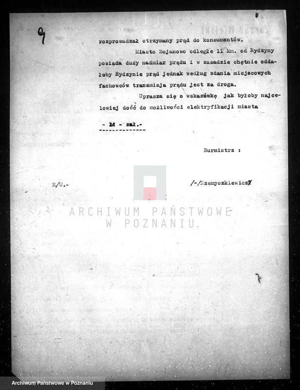 Obraz 13 z jednostki "Elektrownia - Spółdz. z odpowiedzialnością udz. w Rydzynie"