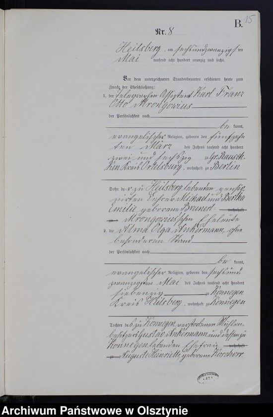 image.from.unit.number "Heiraths-Neben-Register Nr 1 - 32"