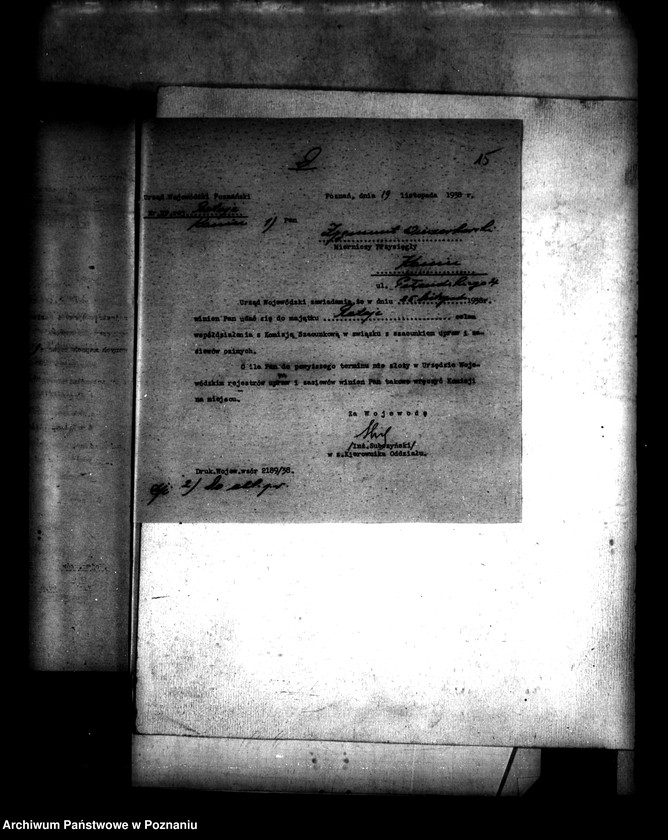 Obraz 18 z jednostki "/Majątek Rataje powiatu konińskiego przymusowy wykup/"