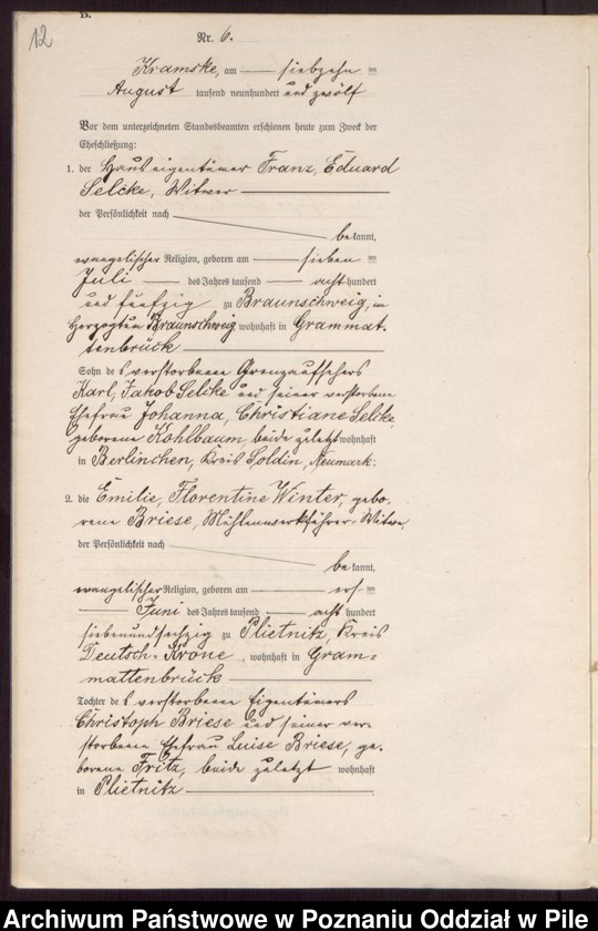 image.from.unit.number "Księga małżeństw"